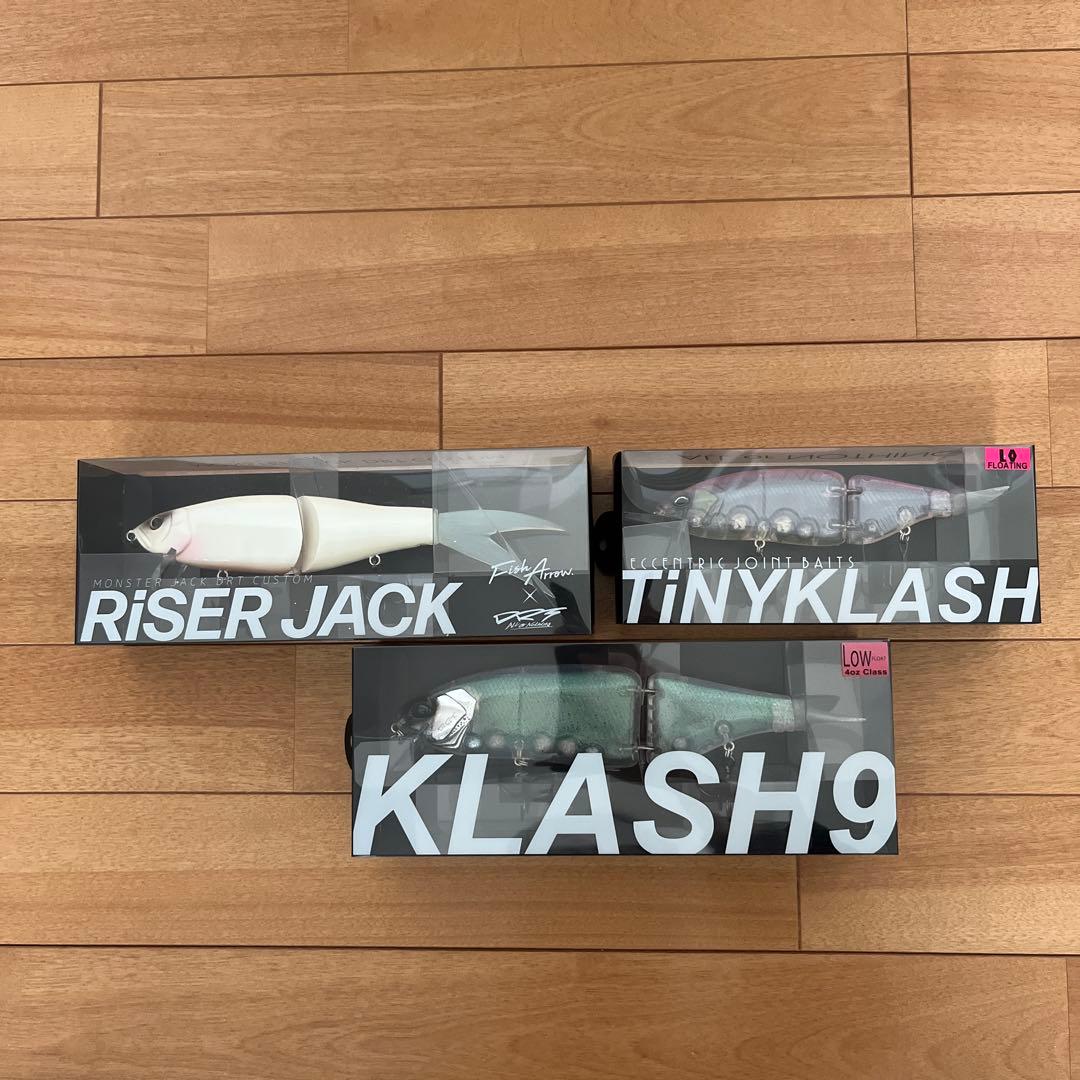 DRT Tiny Klash, Klash9,Riser Jack 3個セット
