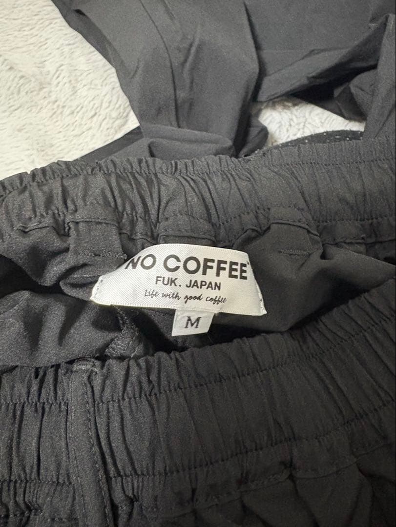 NO COFFEE × CLUBHAUS ウィンドブレーカー　パンツ