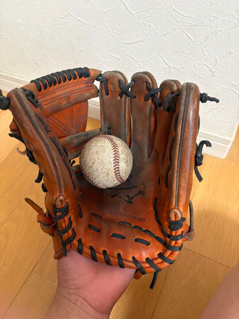 ハタケヤマ　内野硬式グローブ 右投げ用