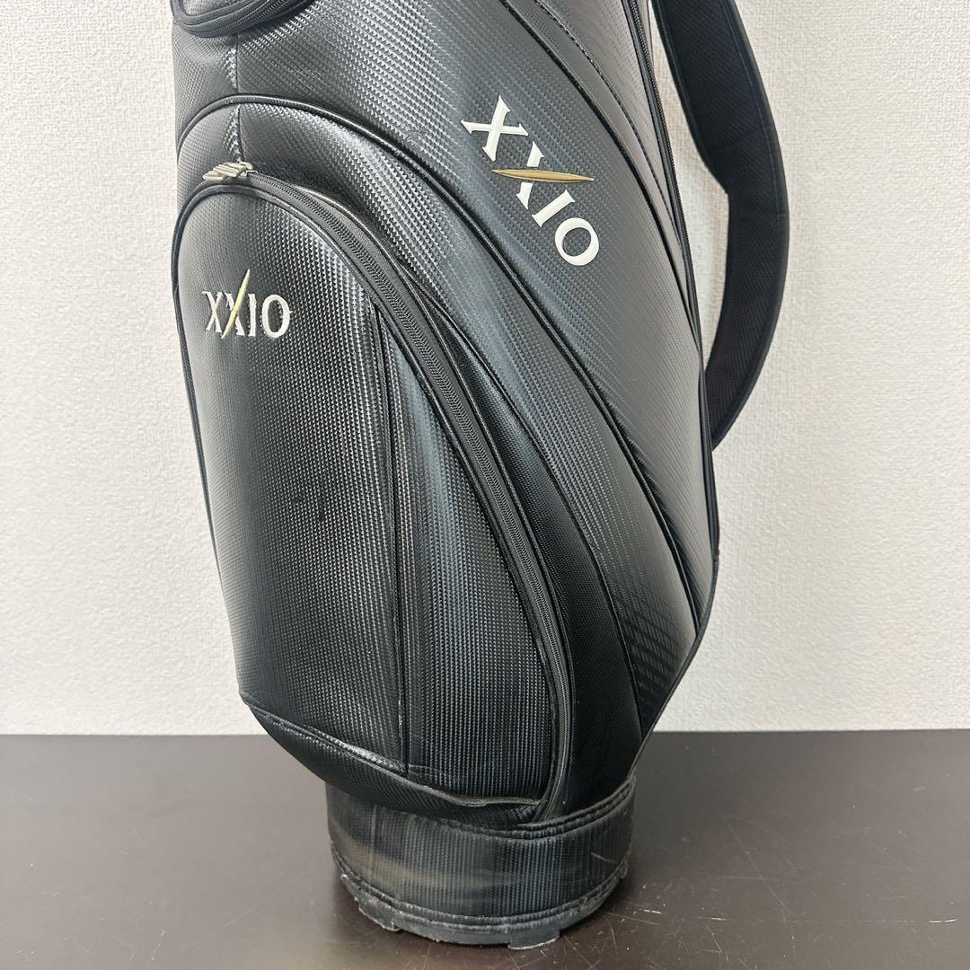 ゼクシオ XXIO キャディバッグ 9.5型 ブラック 5分割 フードカバー