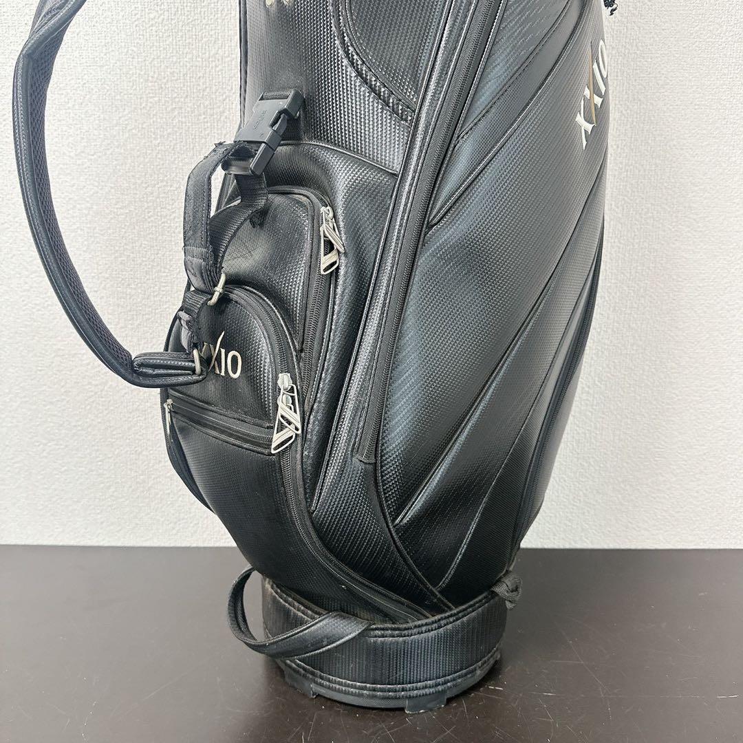 ゼクシオ XXIO キャディバッグ 9.5型 ブラック 5分割 フードカバー