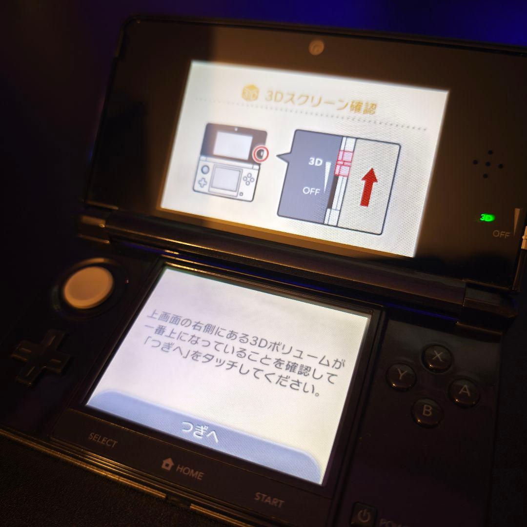 任天堂3DS メタリックブグレー メモリーカード付き