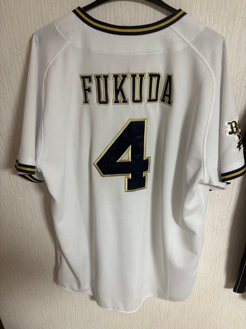 オリックスバファローズ　福田周平　ユニフォーム　XOサイズ