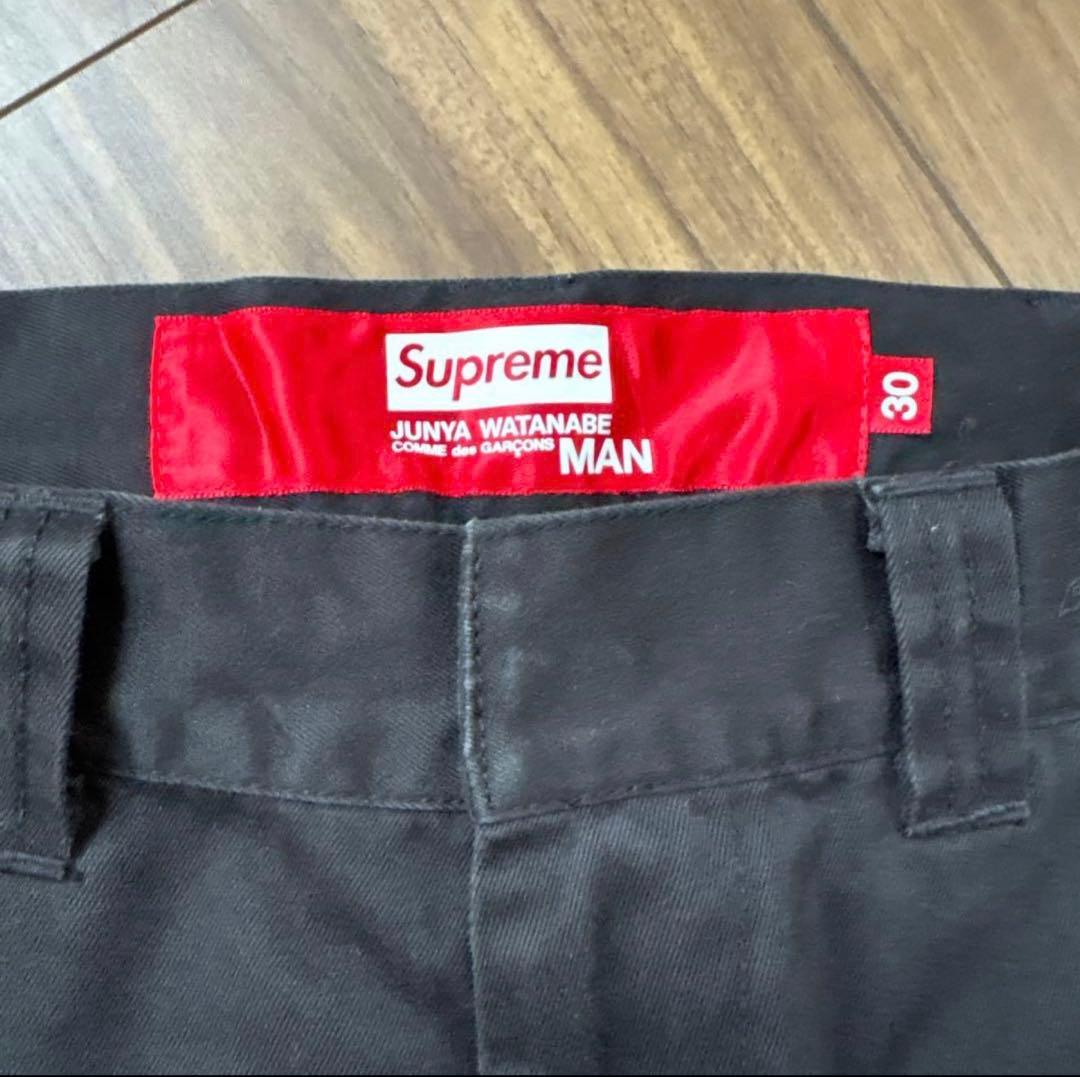 シュプリーム ジュンヤワタナベ　コラボ　ワークパンツ　30