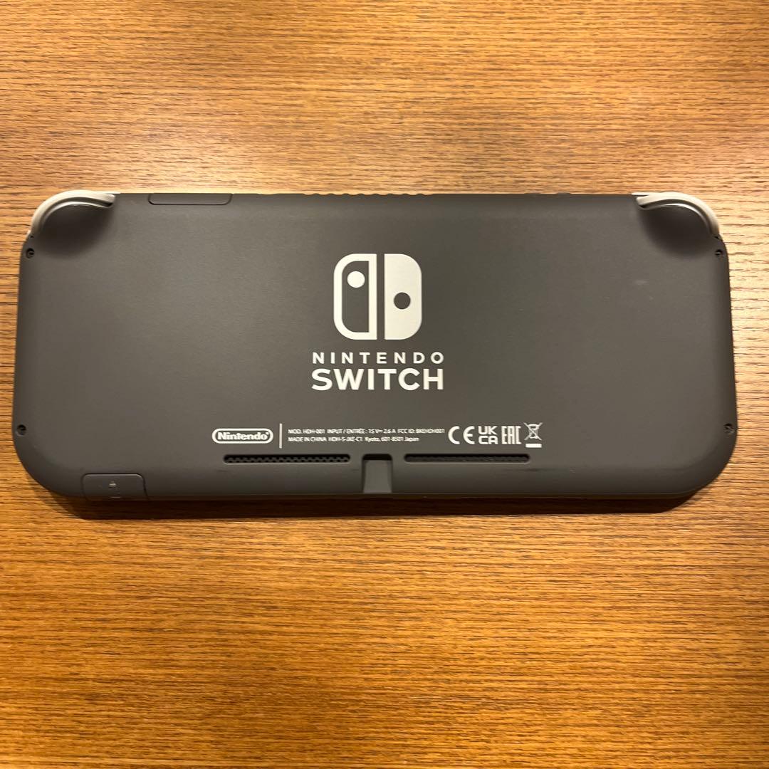 Nintendo Switch Lite グレー 本体、充電器