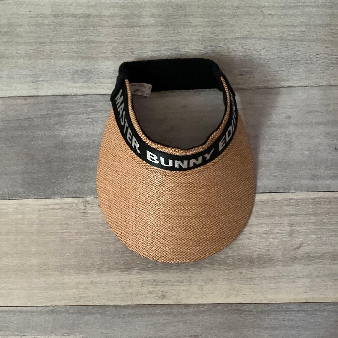 極美品MASTER BUNNY EDITIONワイドブリムバイザー 2024