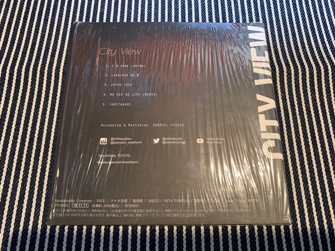 CD ¥ellow Bucks & Playsson「City View」