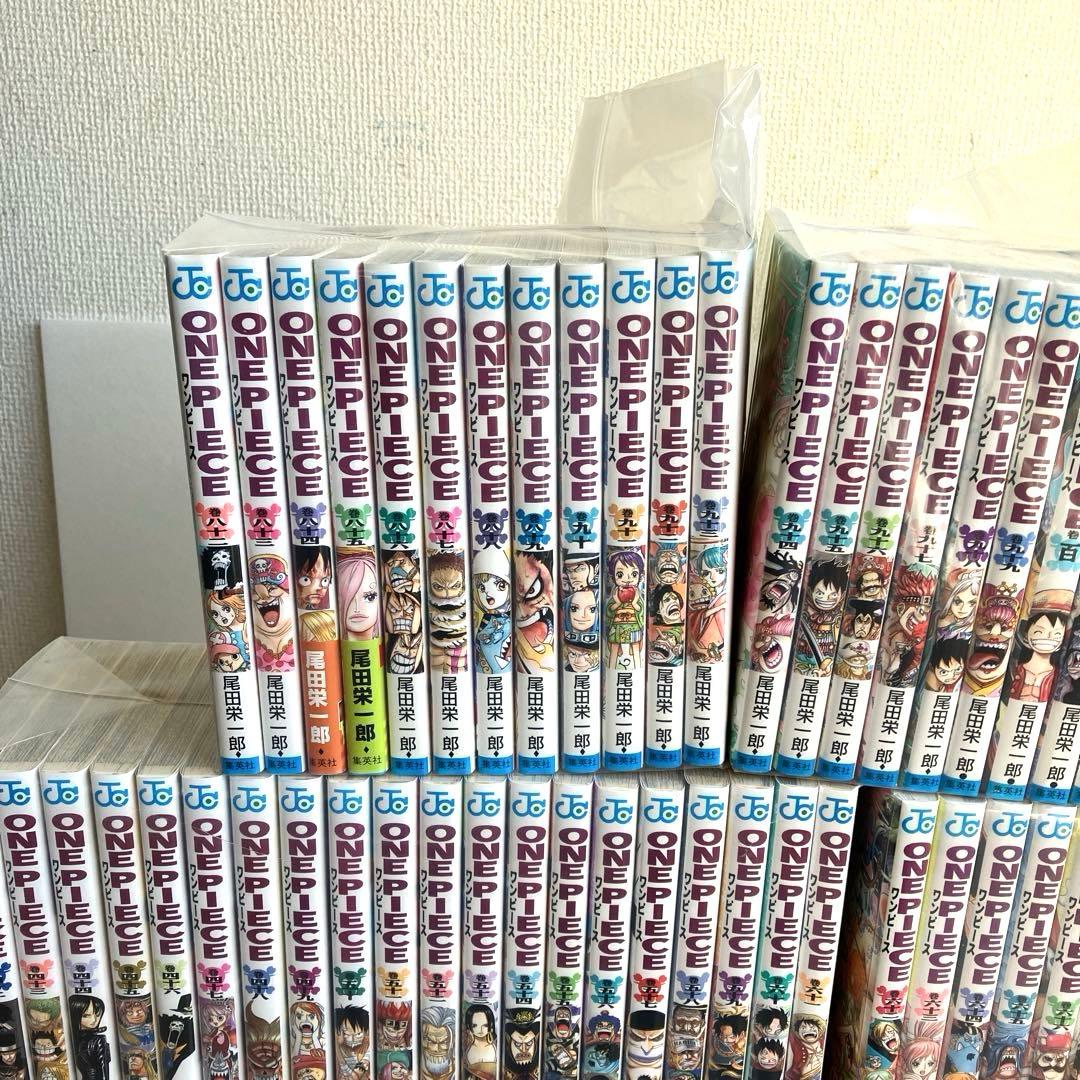 ワンピース 漫画 1巻〜107巻 関連本8冊 115冊セット