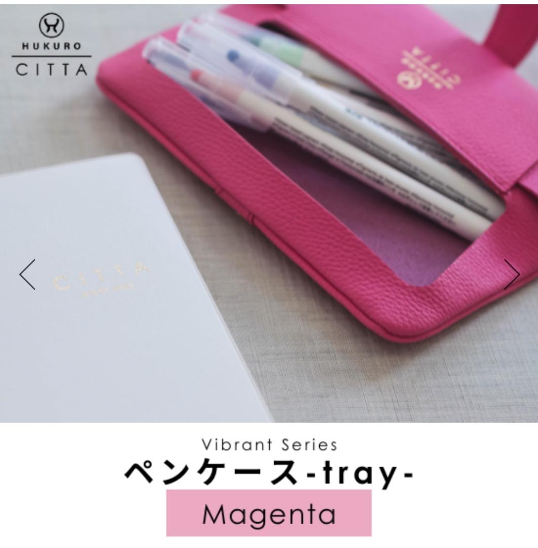 【新品未使用】HUKURO ペンケース 限定ピンク 牛革 本革 レザー