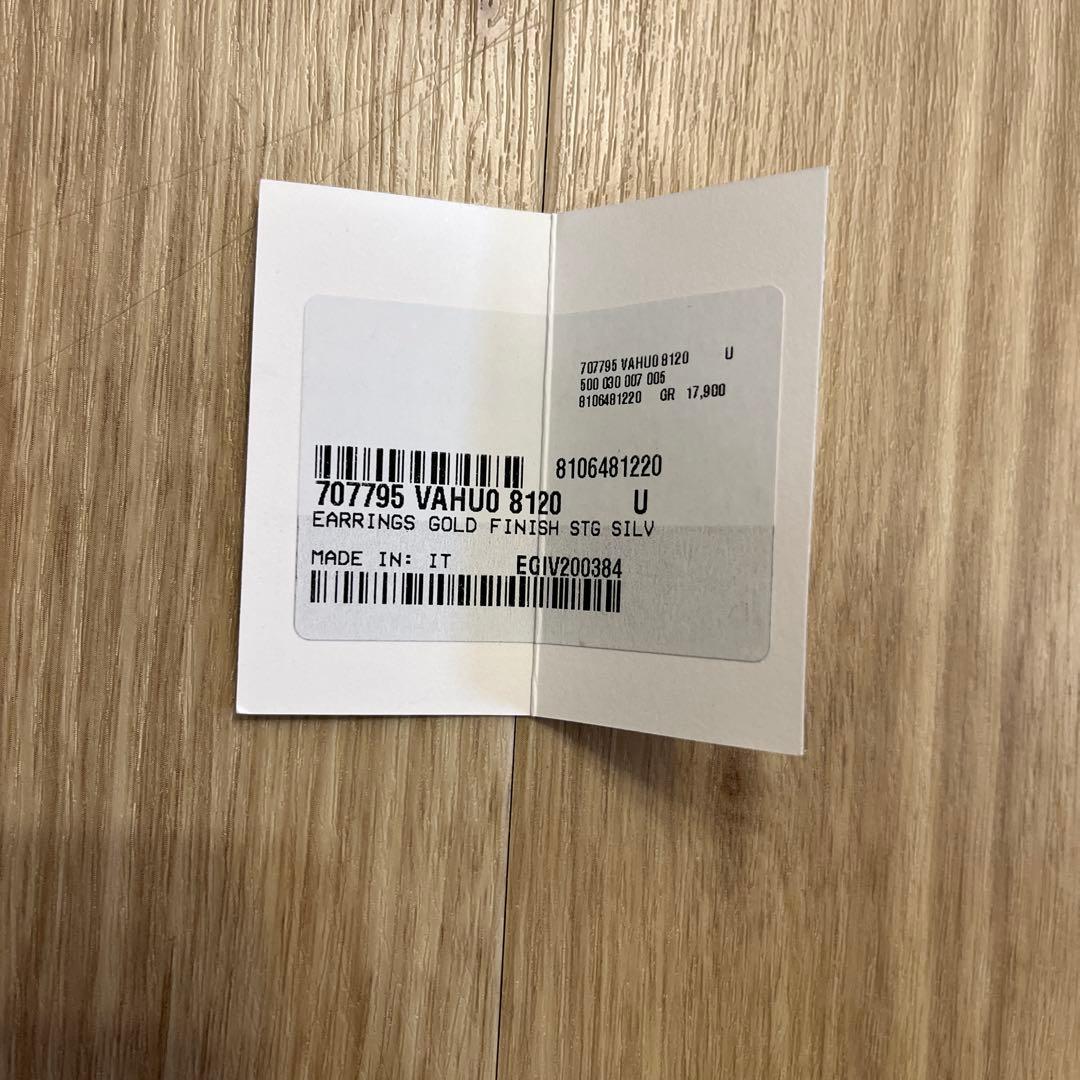 BOTTEGA VENETA ゴールド フープピアス　片耳