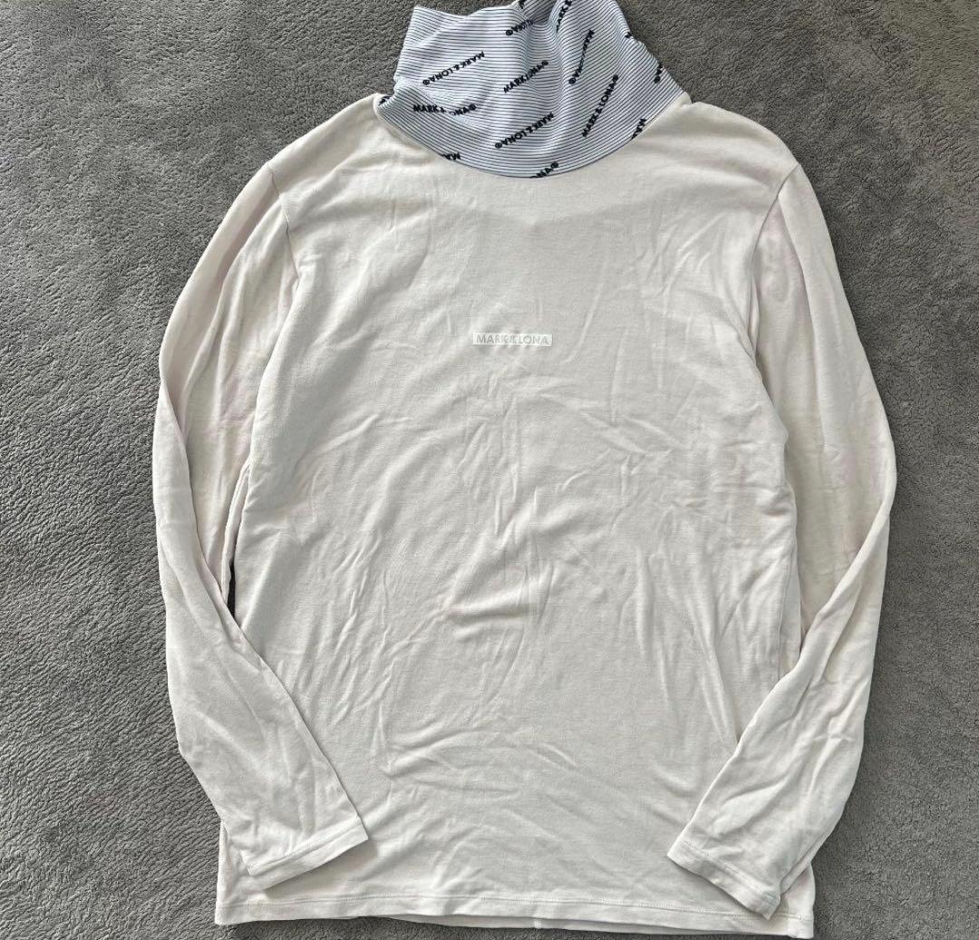 【人気MARK&LONA マークアンドロナ　総柄　タートルネック　長袖　メンズ