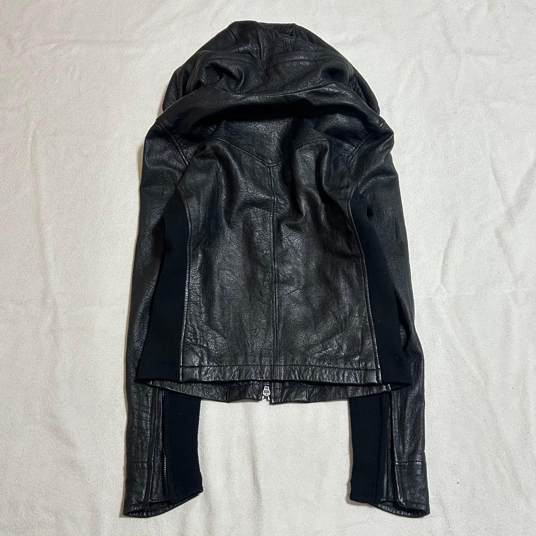 ジャケット・アウター Buffalo bobs hooded leather jacket