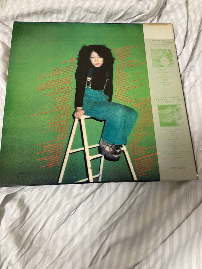 吉田美奈子　FLAPPER アナログ　初版　 帯冊子付き