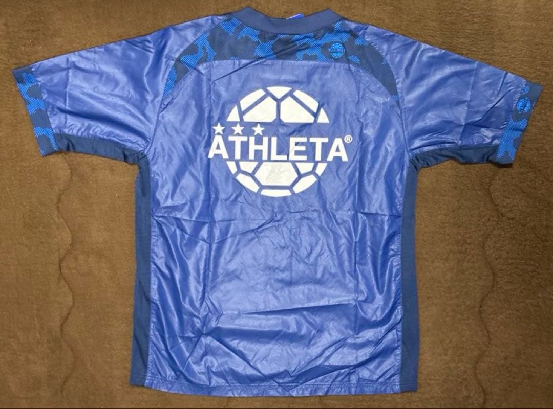 【新品未使用タグ付き】アスレタ 半袖 ピステ ウインドブレーカー ジャケット