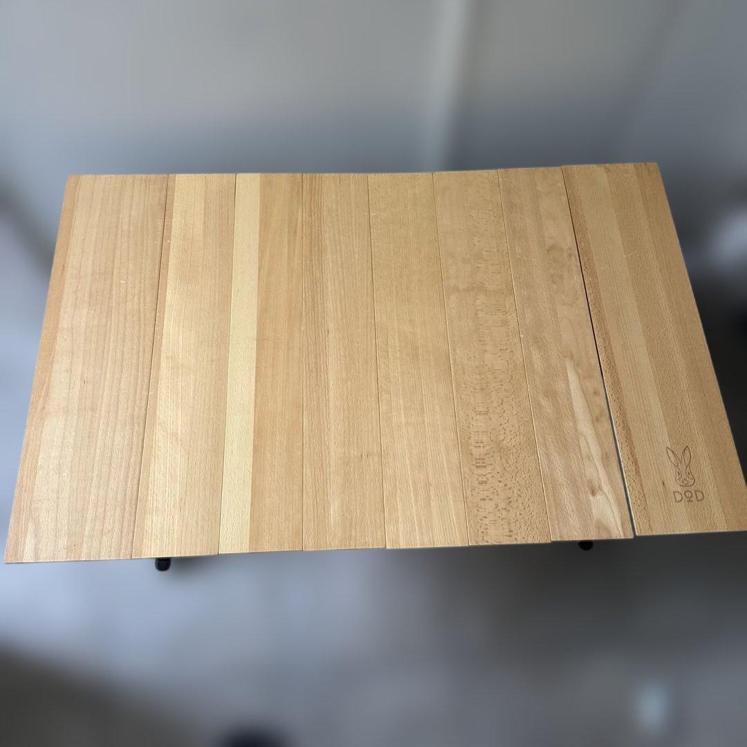 【極美品】DOD キャナリテーブルM TB5-723-BK 折りたたみ式