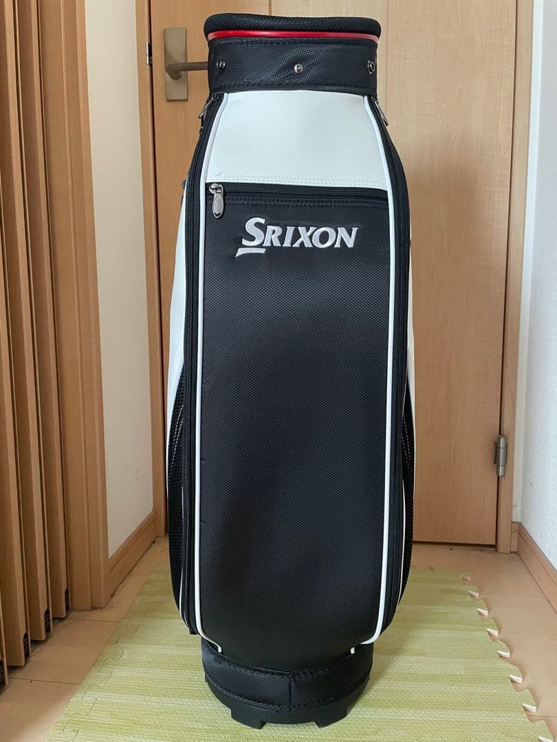 Srixon キャディバッグ 白/黒/赤