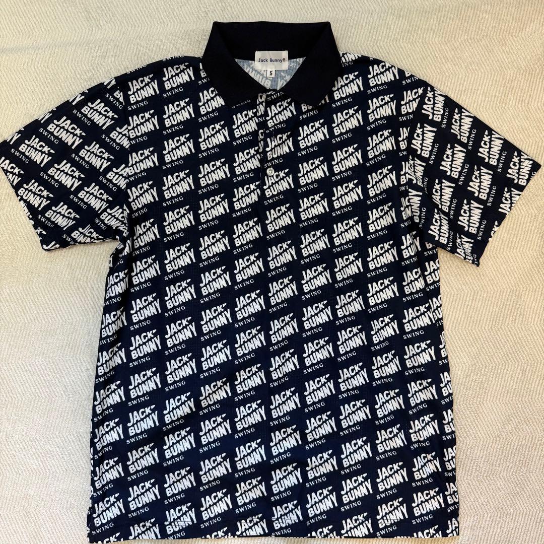 Jack Bunny!! ポロシャツ サイズ5 ネイビー