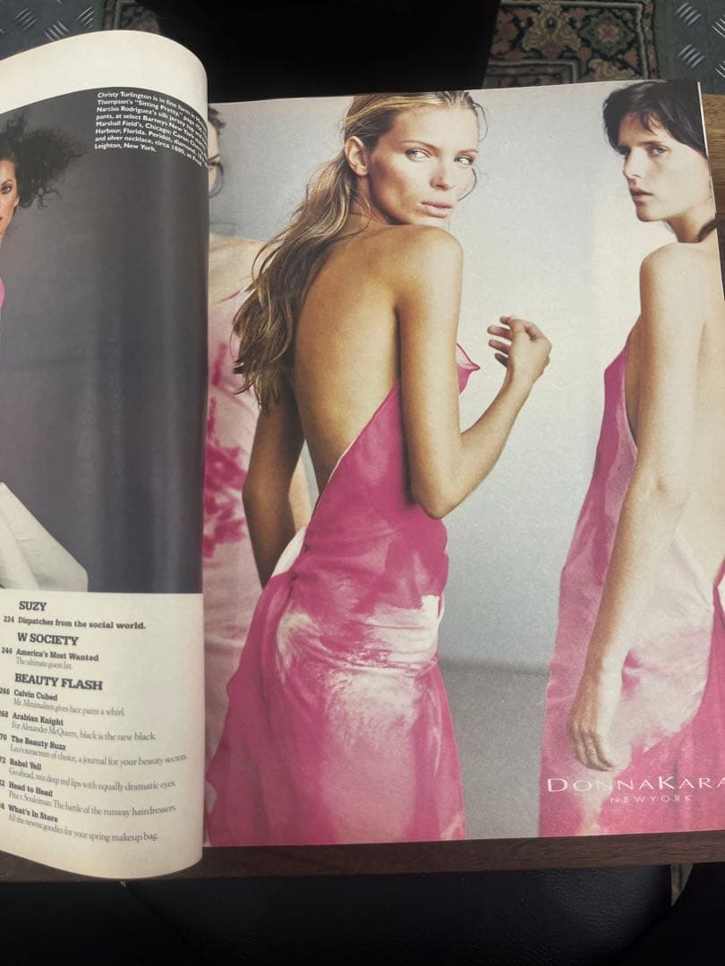 W Magazine（US） 2000年3月号 / クリスティ・ターリントン