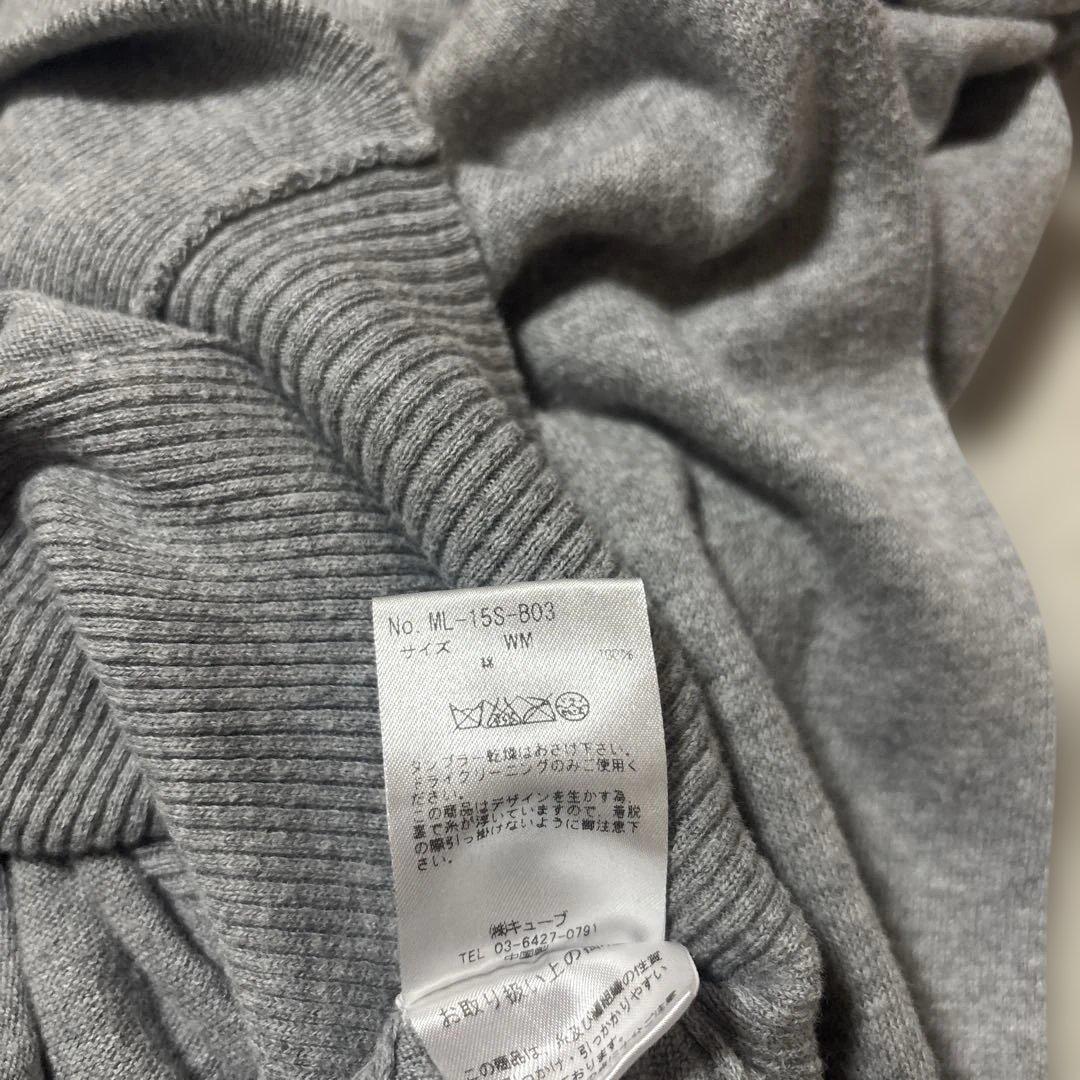 マークアンドロナ ニット グレー スカル ゴルフウェア レディース