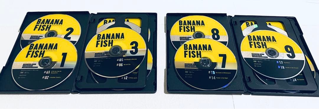 BANANA FISH バナナフィッシュ　【全12巻】　DVD 全巻
