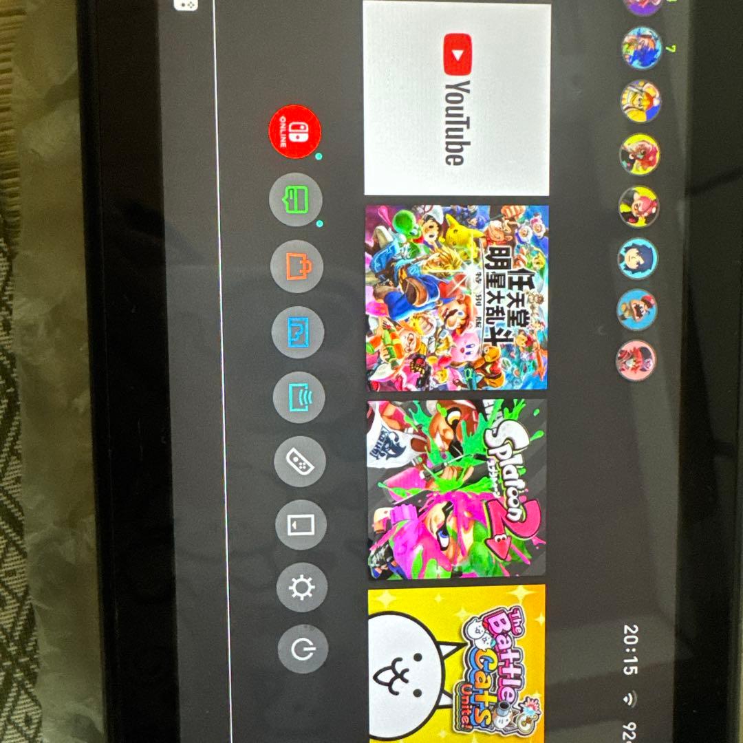 【ジャンク品】Nintendo Switch 初代 本体（ACアダプター付き）