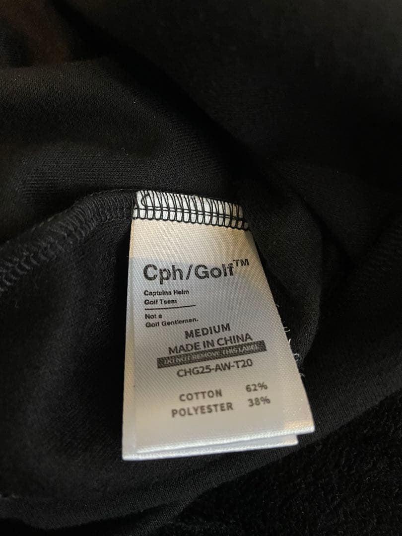 Cph/Golf™ ブラック トレーナー M