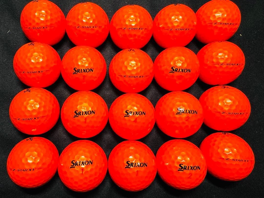 スリクソン Z-STARXV 2025年式 20個　プレミアムパッションオレンジ