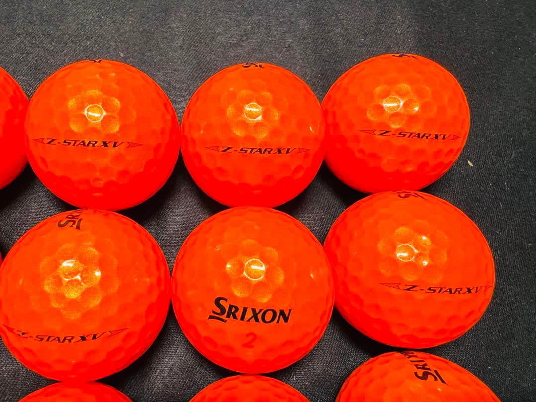 スリクソン Z-STARXV 2025年式 20個　プレミアムパッションオレンジ