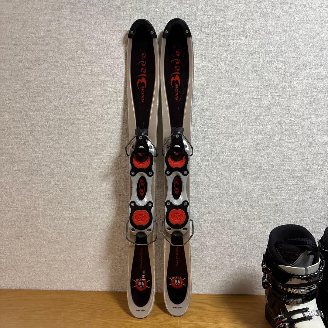 サロモン Hanson 26-26.5cmメンズショートスキーセット