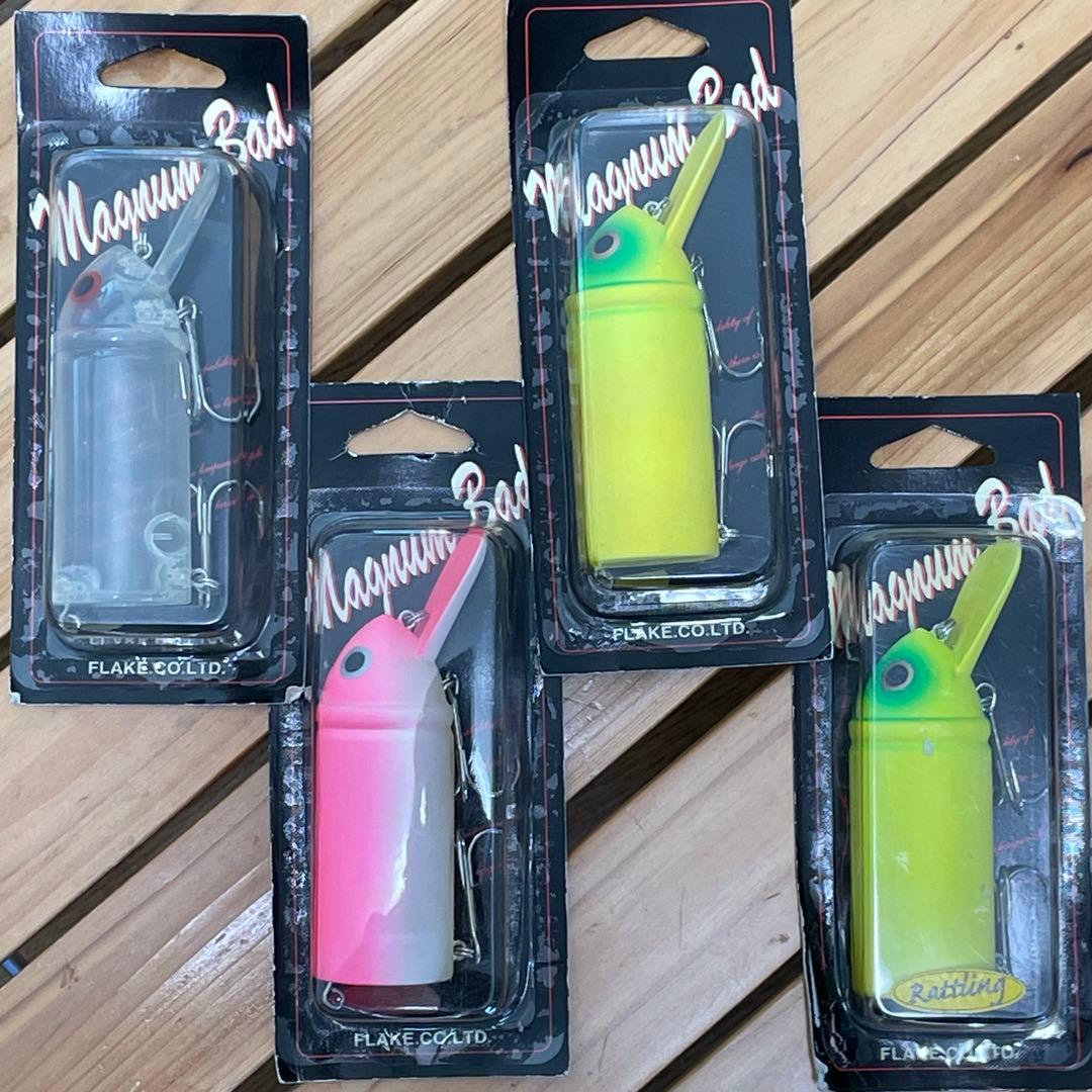 FLAKE マグナムバド ノンラトル ラトル Magnam Bad 4個セット