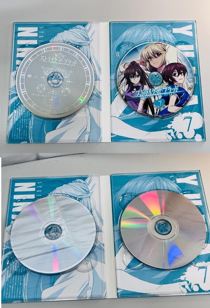 ◆ストライク・ザ・ブラッド DVD BOX１、２セット　09370