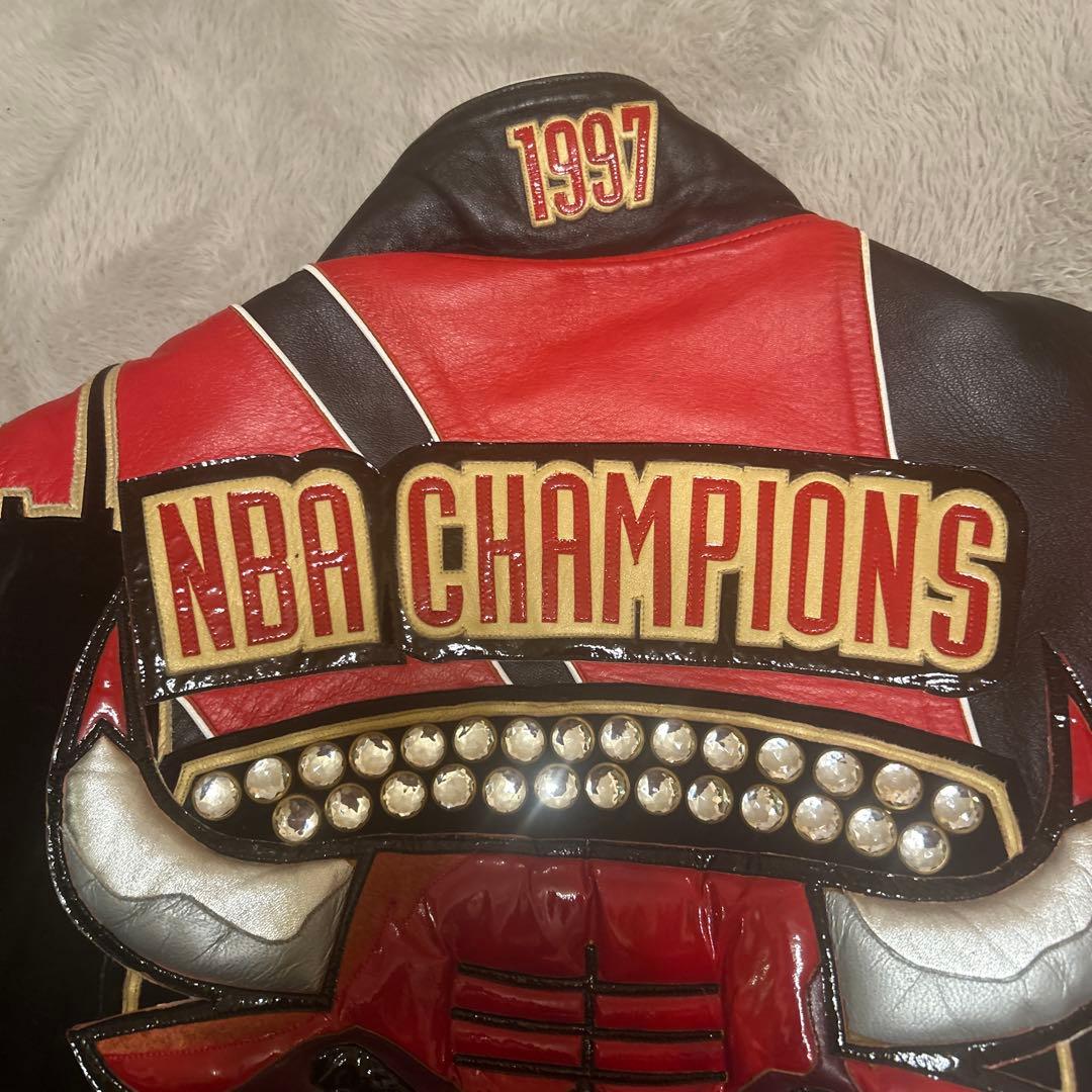【レア級】NBAチャンピオン 90年代チーム レザージャケット