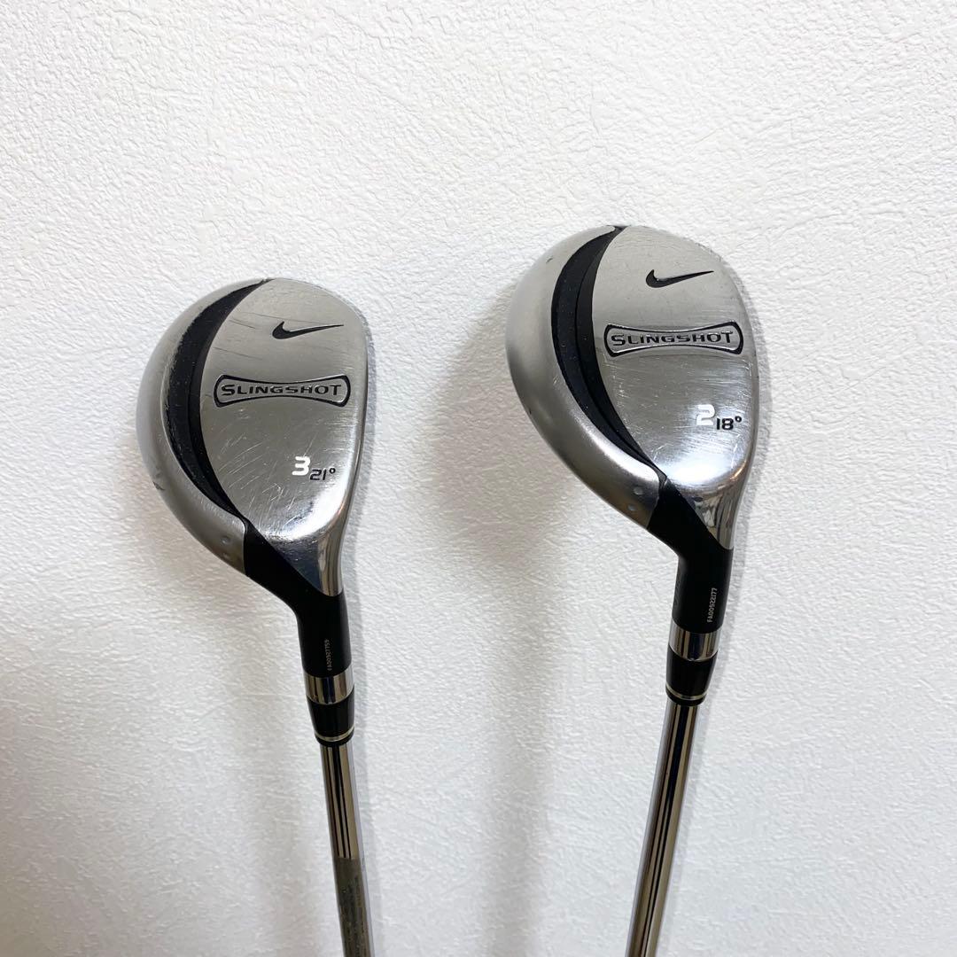 送料込☆NIKE SLINGSHOT ユーティリティ 2本セットS／メンズ右