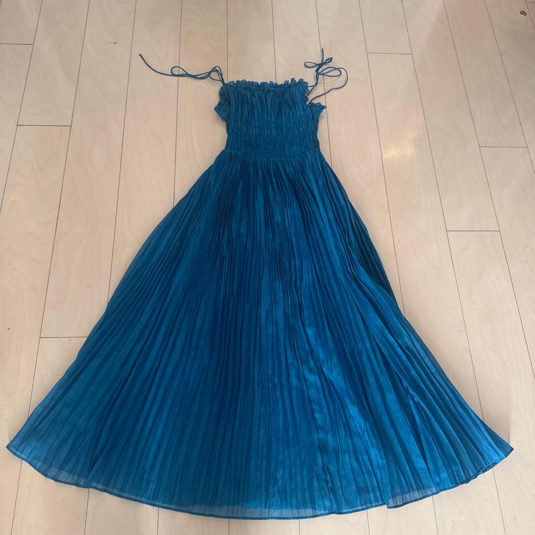 ワッシャーシャーリングキャミワンピース