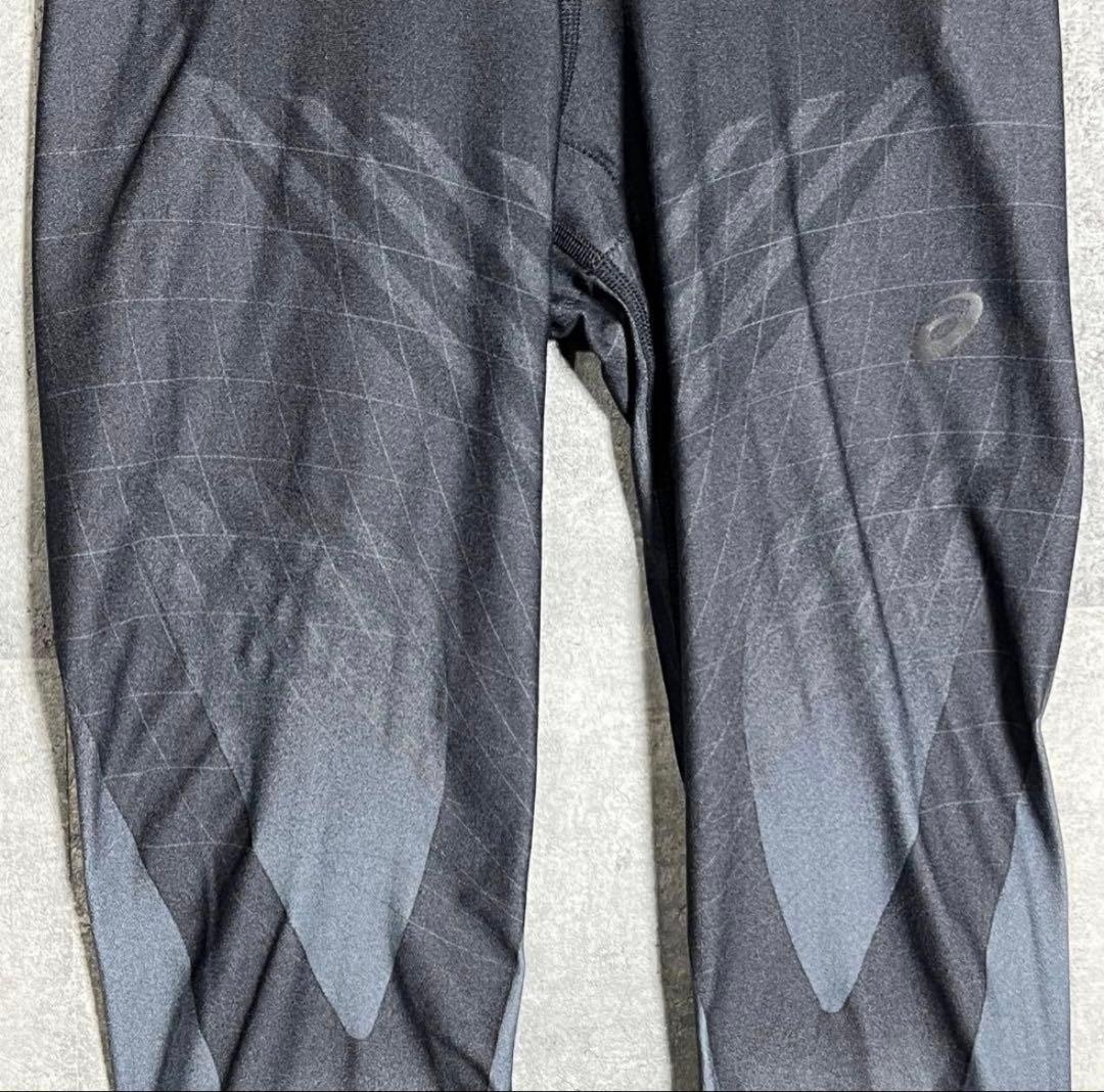 ASICS高性能ランニンENERGYSAVINGロングタイツ 美品　M
