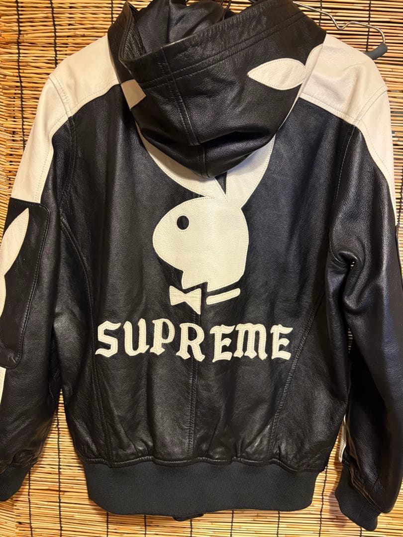 破格⭐︎ Supreme Playboyレザージャケット S 窪塚洋介着用