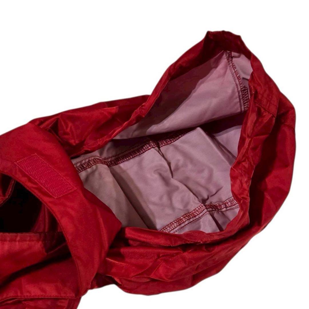 NIKE ナイロンセットアップ（メンズS）ナイキ 赤 レッド ジャージ 90s