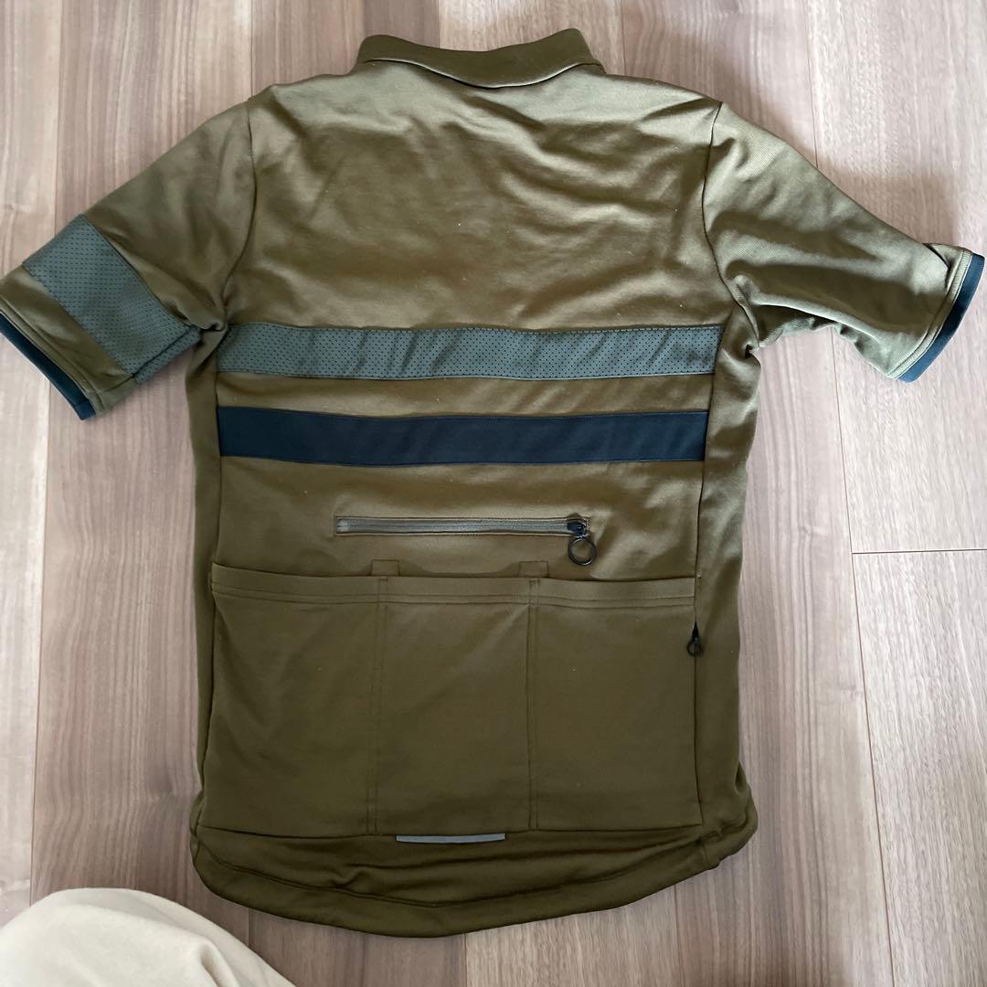 Rapha オリーブ 半袖サイクルジャージ