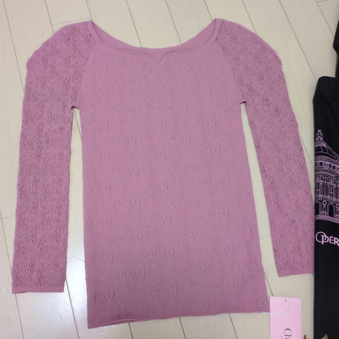 サファイア　 社交ダンスチャコット ノーソーイングニットサイズ M