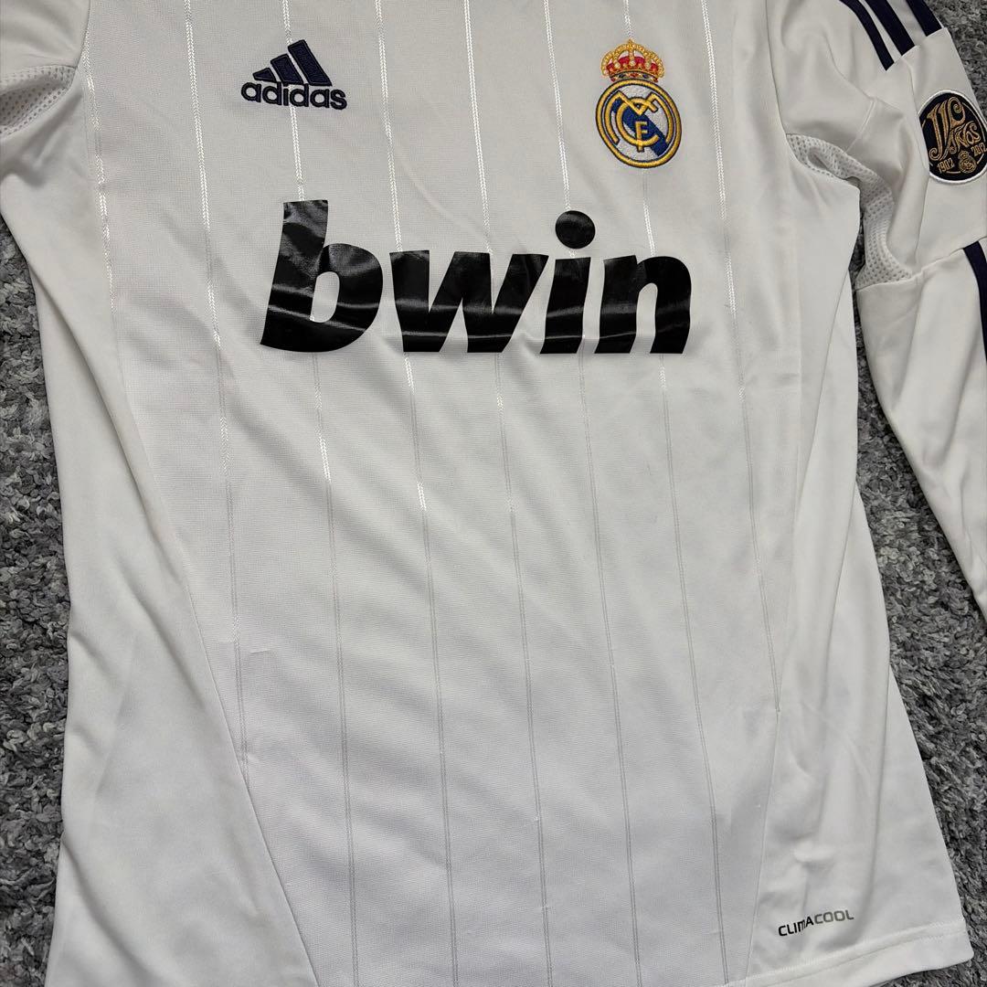 レアル・マドリード 12-13シーズン ホームユニフォーム Mサイズ 長袖