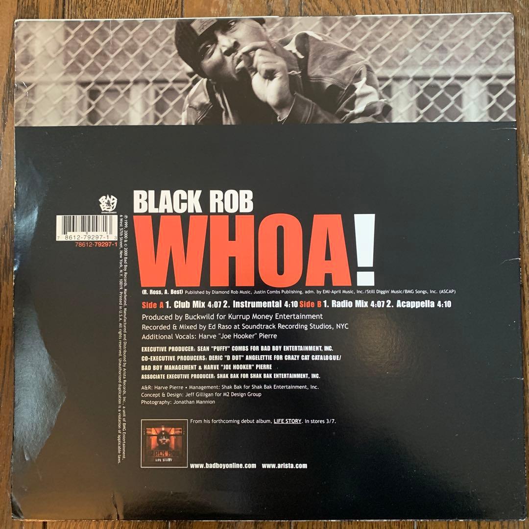 BLACK ROB WHOA! 12インチシングル
