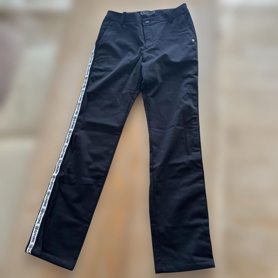 最終値下　ジーフォア　ブラック　裏起毛パンツ　38 美品