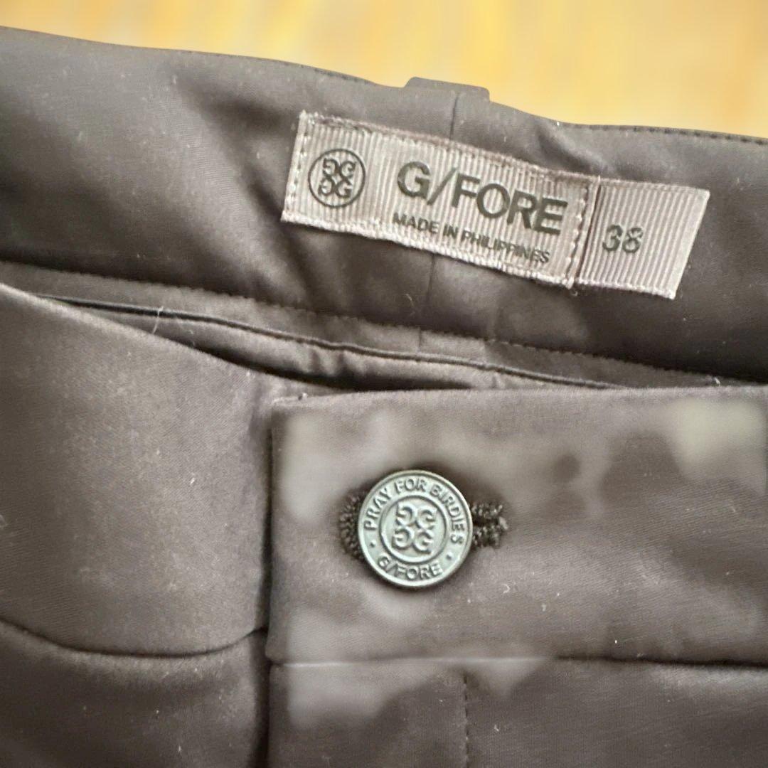 最終値下　ジーフォア　ブラック　裏起毛パンツ　38 美品