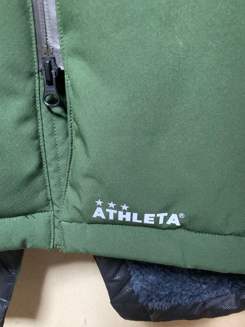 【試着程度】ATHLETA アスレタ ボンディングコーチングコート ジャケット