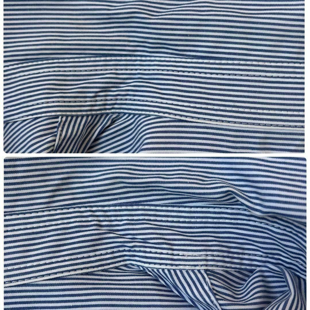 ドゥーズィエムクラス ストライプシャツ 2way カシュクール