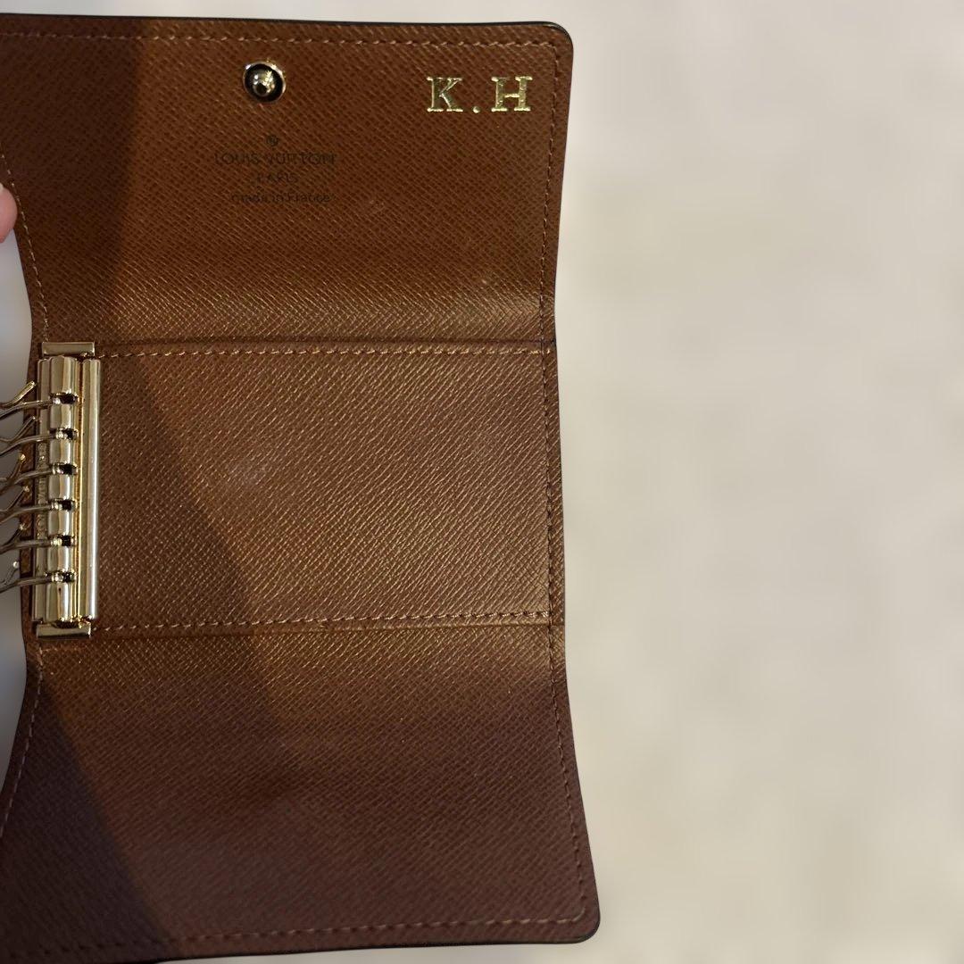 l*p様 【イニシャル入り】 ルイ・ヴィトン　キーケース