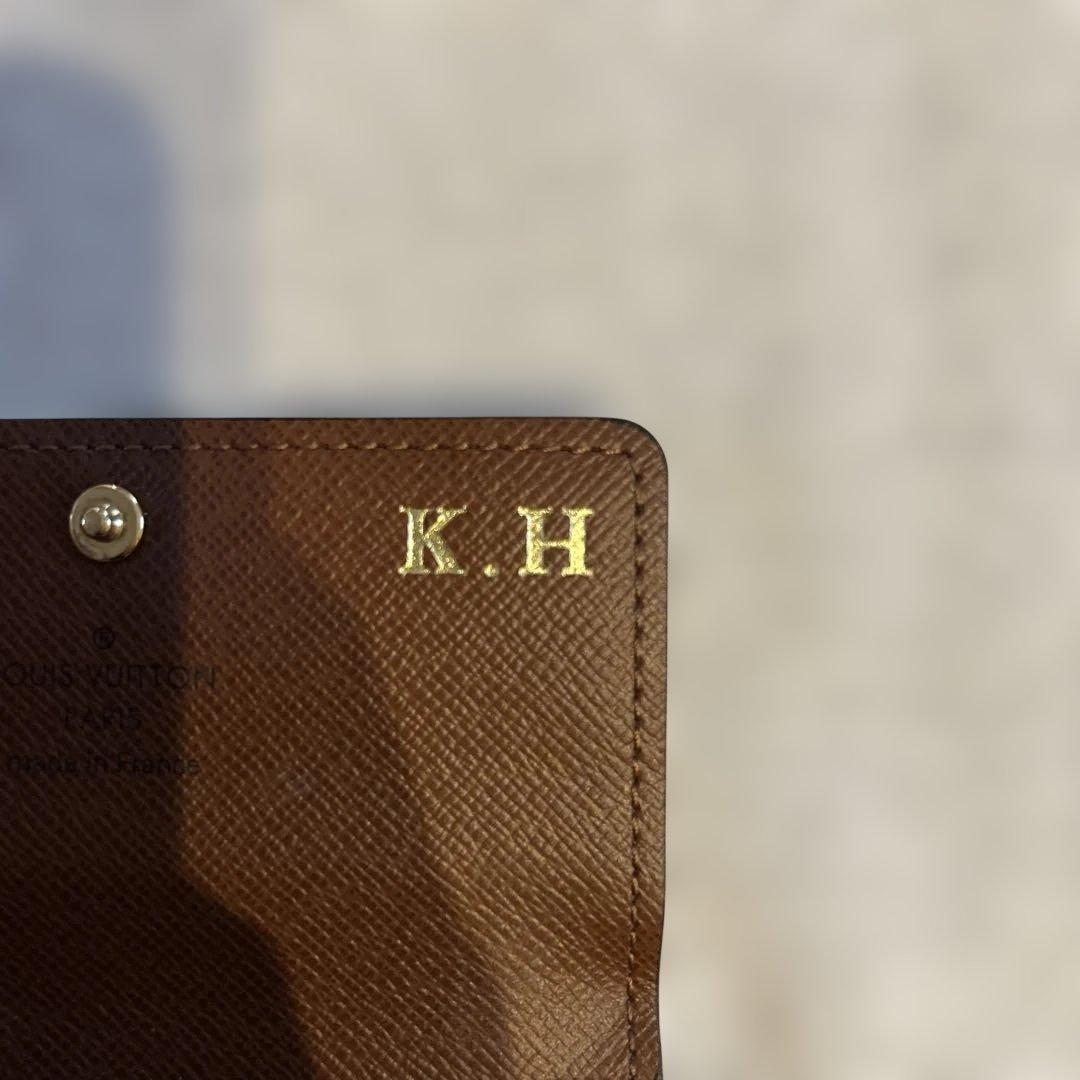 l*p様 【イニシャル入り】 ルイ・ヴィトン　キーケース