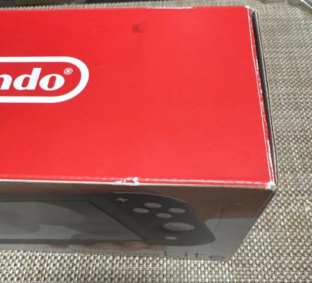 Nintendo Switch Lite 本体 グレー スティック不良