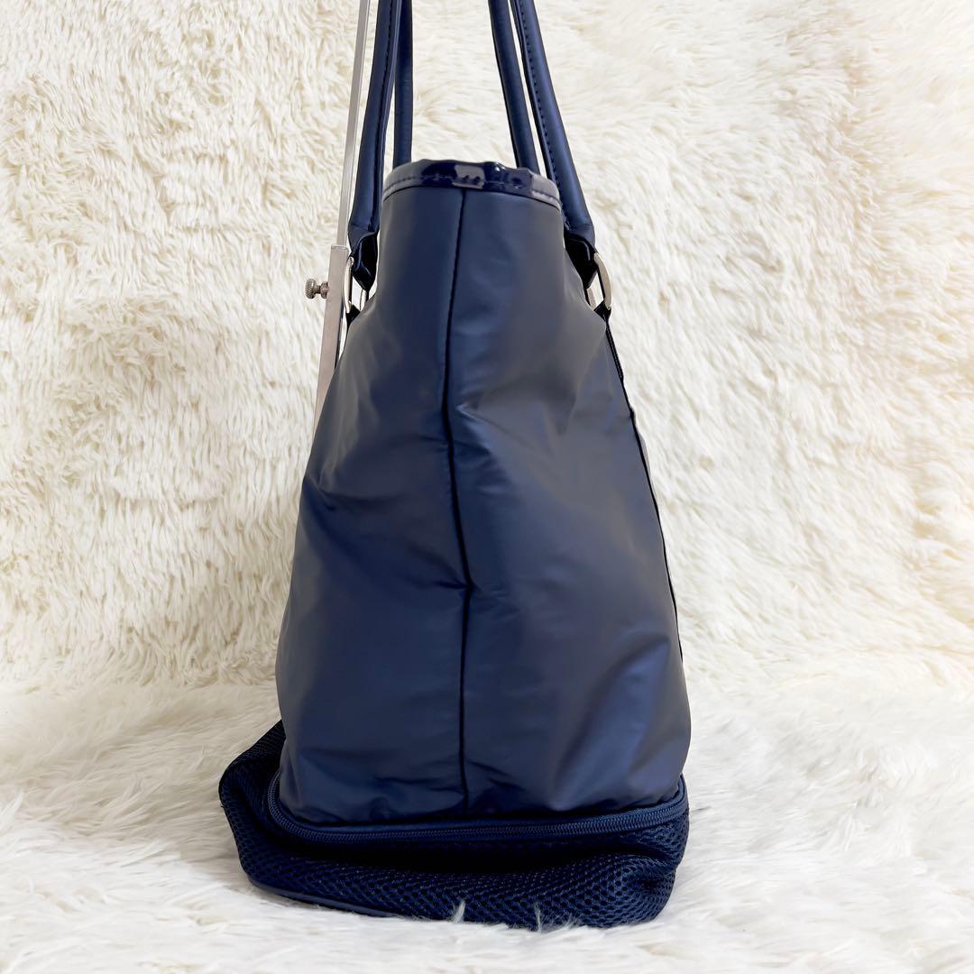 ルコックスポルティフ ゴルフバッグ トートバッグ シューズ収納付き 極美品