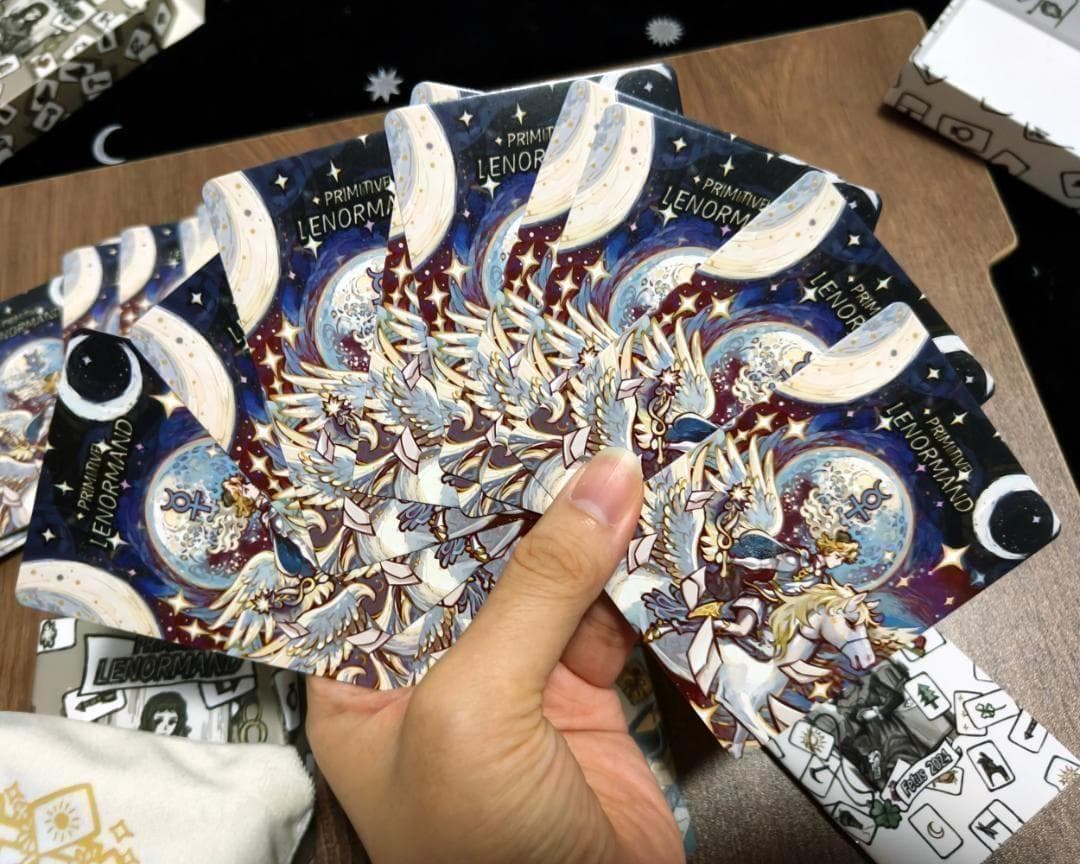 【正規品ルノルマンカード】希少インディーズ✨キュートなイラストで描かれたデッキ